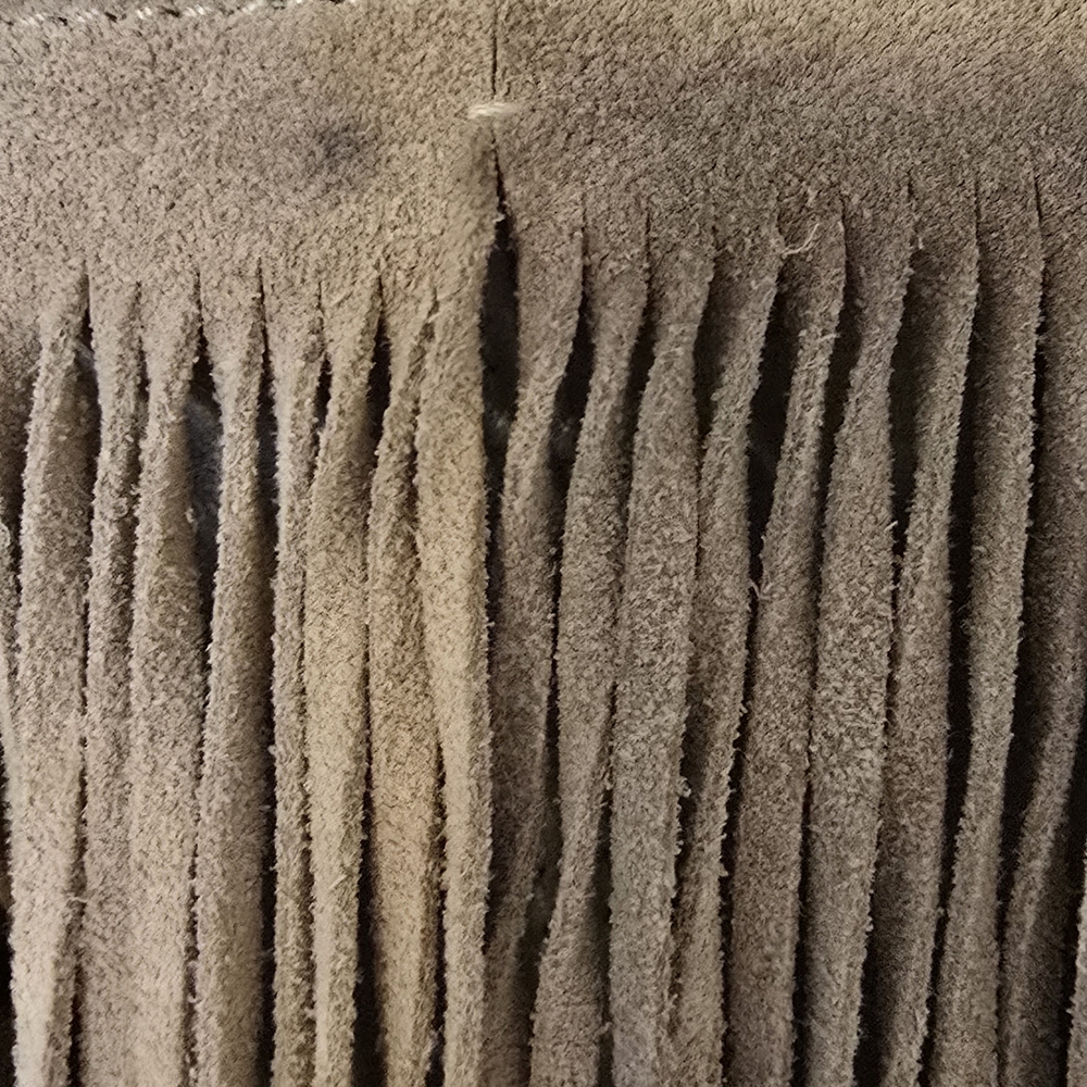 Fringe Tan Crossbody Bag - Picture 6 of 8